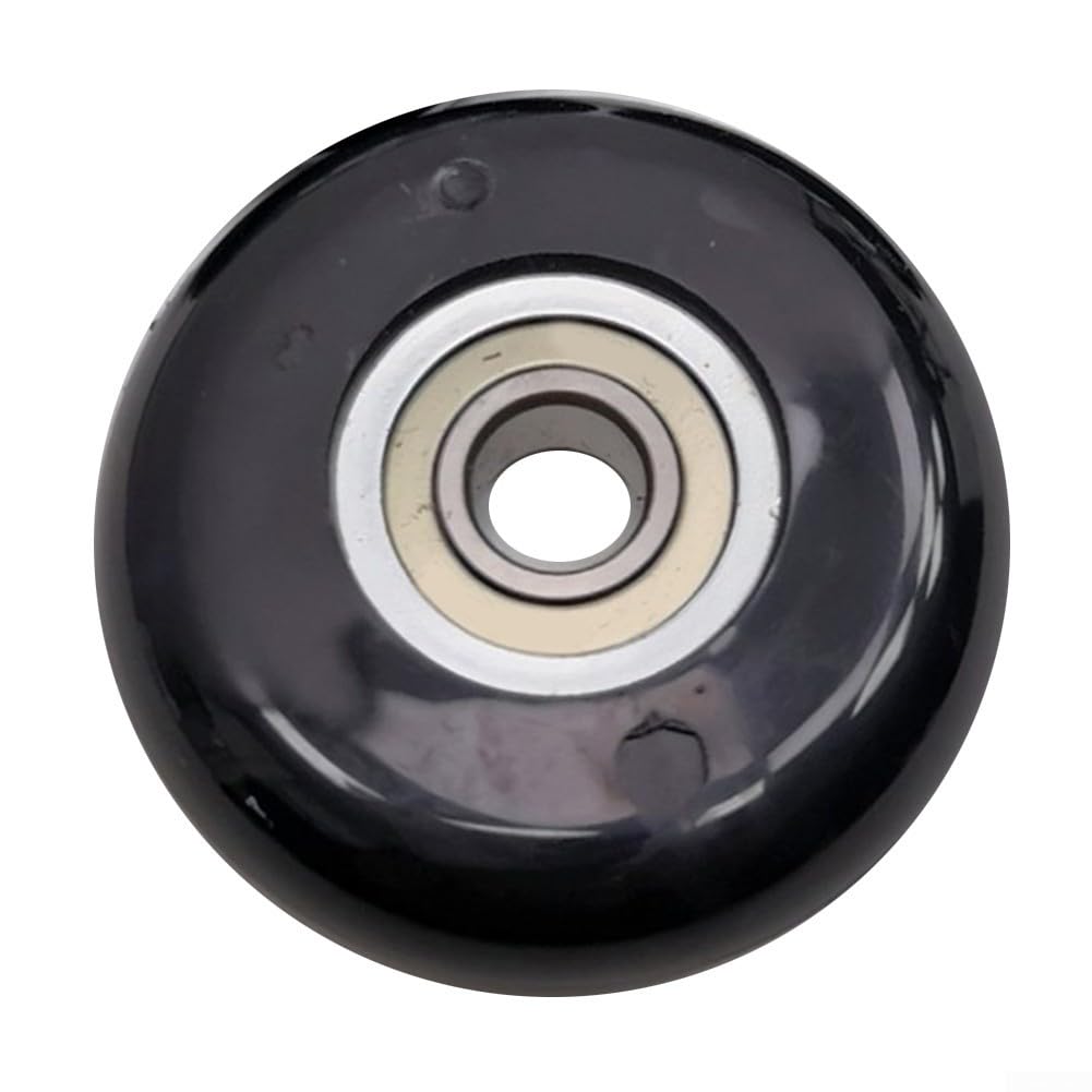 Ruota Sedile per Vogatore da 43 mm di Diametro, puleggia di Ricambio in plastica ad Alta Resistenza con Cuscinetto in Acciaio a Diametro Interno di 8 mm per Attrezzature da Fitness (4 Pezzi)