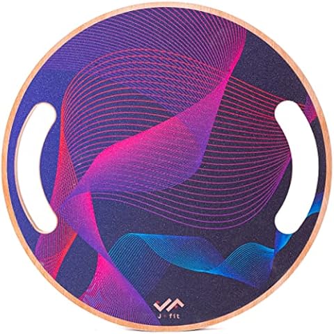 JFIT Balance Board, 15.4", Wave Cover