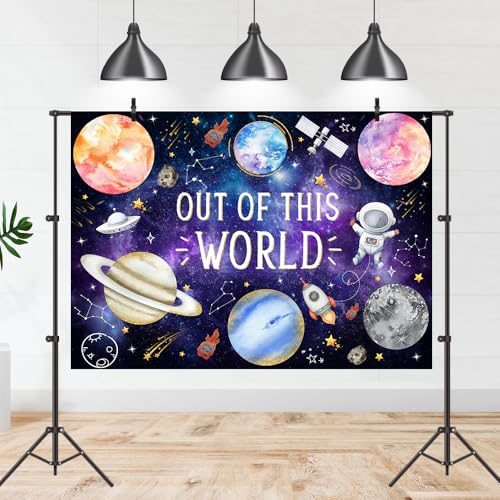 Fondo fotográfico galaxia espaciosa 210x150 cm miniatura 2