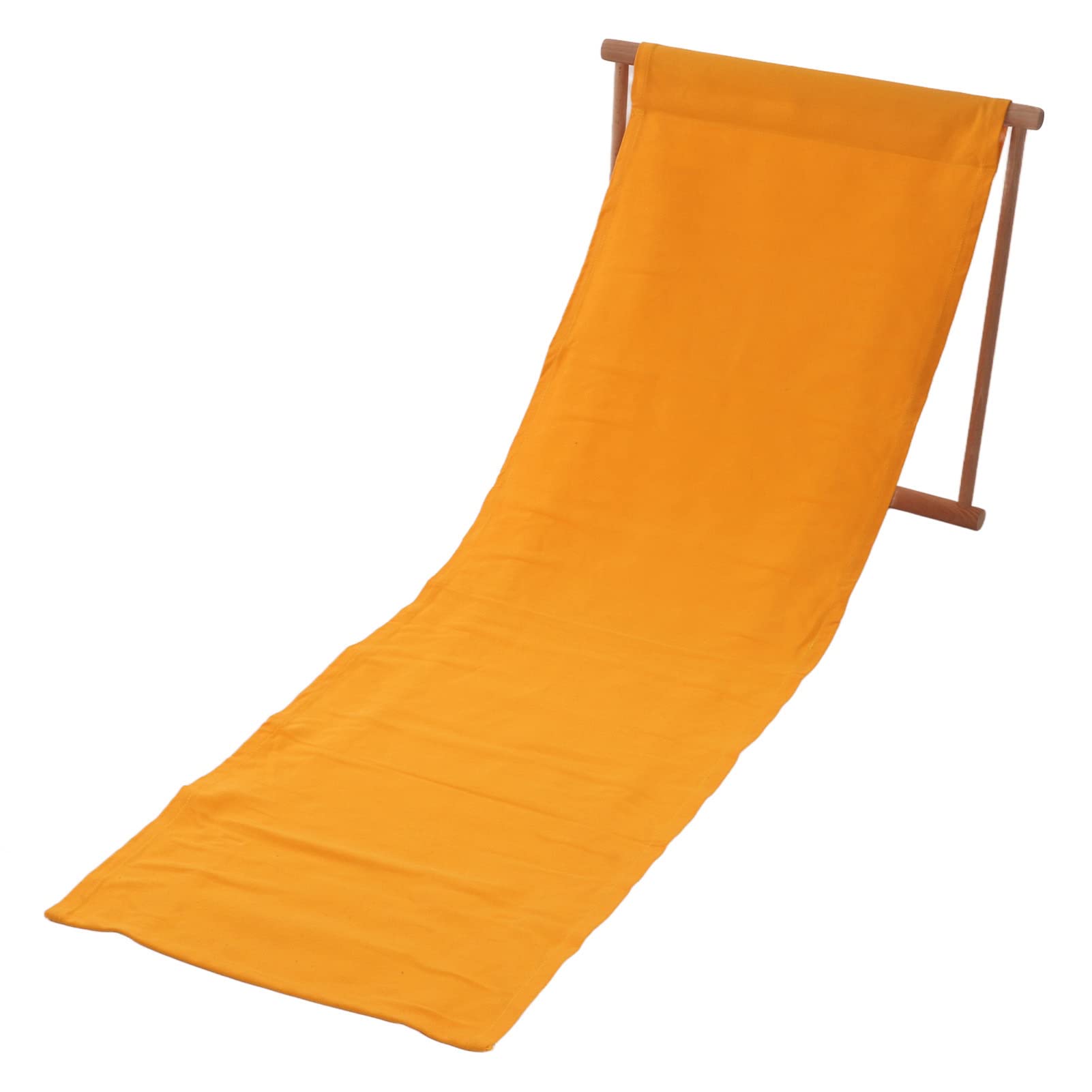 Tapis de plage pliable jaune ultra léger et portable pour voyage