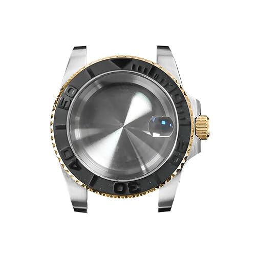 1 40mm S[h t[gx[ Tt@CAKX J_[ tt \bhP[X 316L XeXX`[ NH35/NH36 [ugpANZT[(NO17 ceramic bezel)