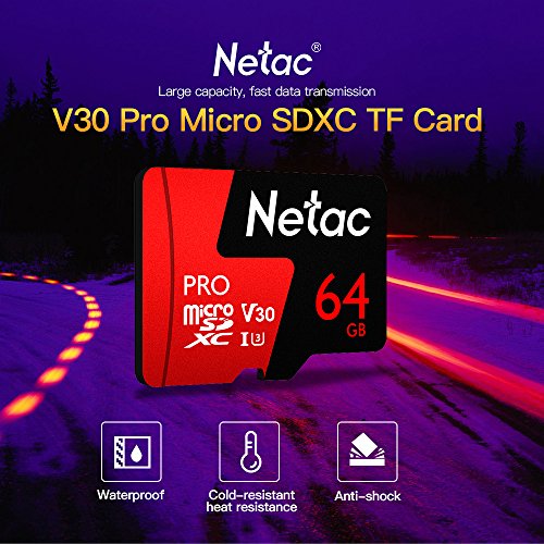 Cartão Memória MicroSD 64GB Extreme Pro Netac