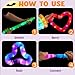 JOYIN 12PCS Halloween Glow Sticks Bulk Party Pack, Halloween Light Up Pop Tube Toys, 6 Colors Glowsticks for Kids Trick or Treat, Holiday Glow in the Dark Party Supplies Favors, Camp Games Activities