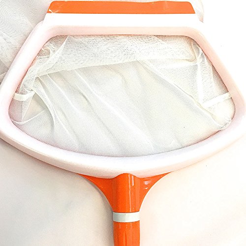Épuisette de fond Deluxe avec filet en nylon pour piscine