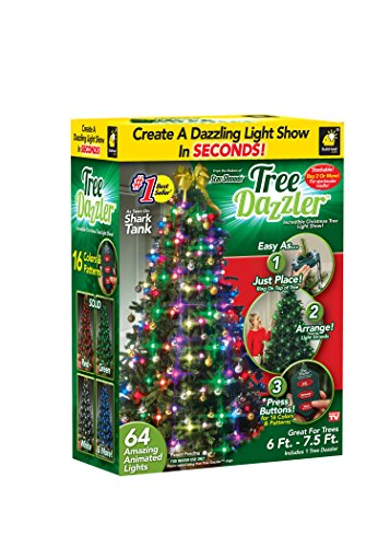 Star Shower Tree Dazzler LED Light Show by BulbHead (16 Light Patterns)