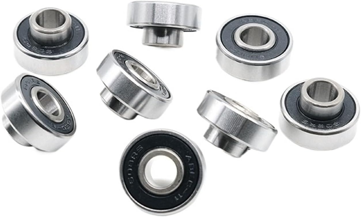 8Pcs Integrated Spacer Longboard Bearing Skateboard Bearing 608rs Skateboard Abec7