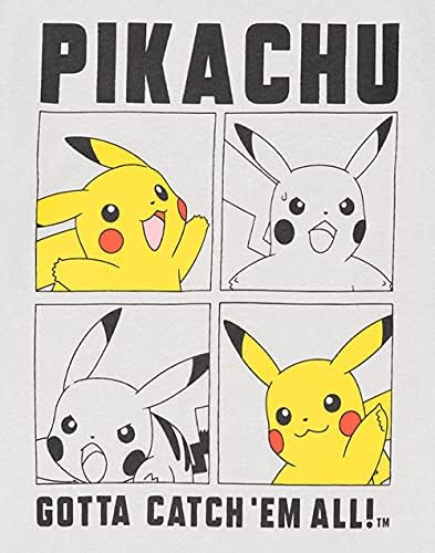 Pokemon T-Shirt Boys Kids Skater Clothes Grey Pikachu Game Top 3 51b8NgwMfLL. AC