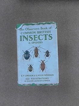 Hardcover The Observer's Book of Common British Insects and Spiders Book