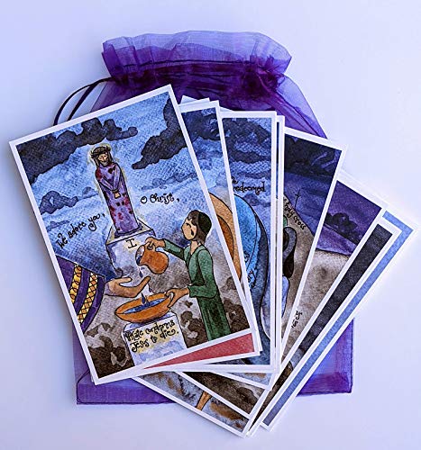 Stations of the Cross for Children (and Adults) with Meditations, Set of 16 4x6 Cards, Double-Sided Full Color, Catholic