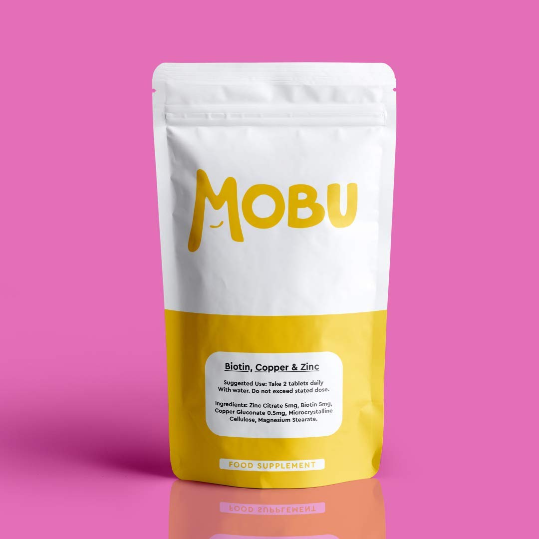 Biotin Hair Growth Supplement with Zinc & Copper 360 Tablets Healthy