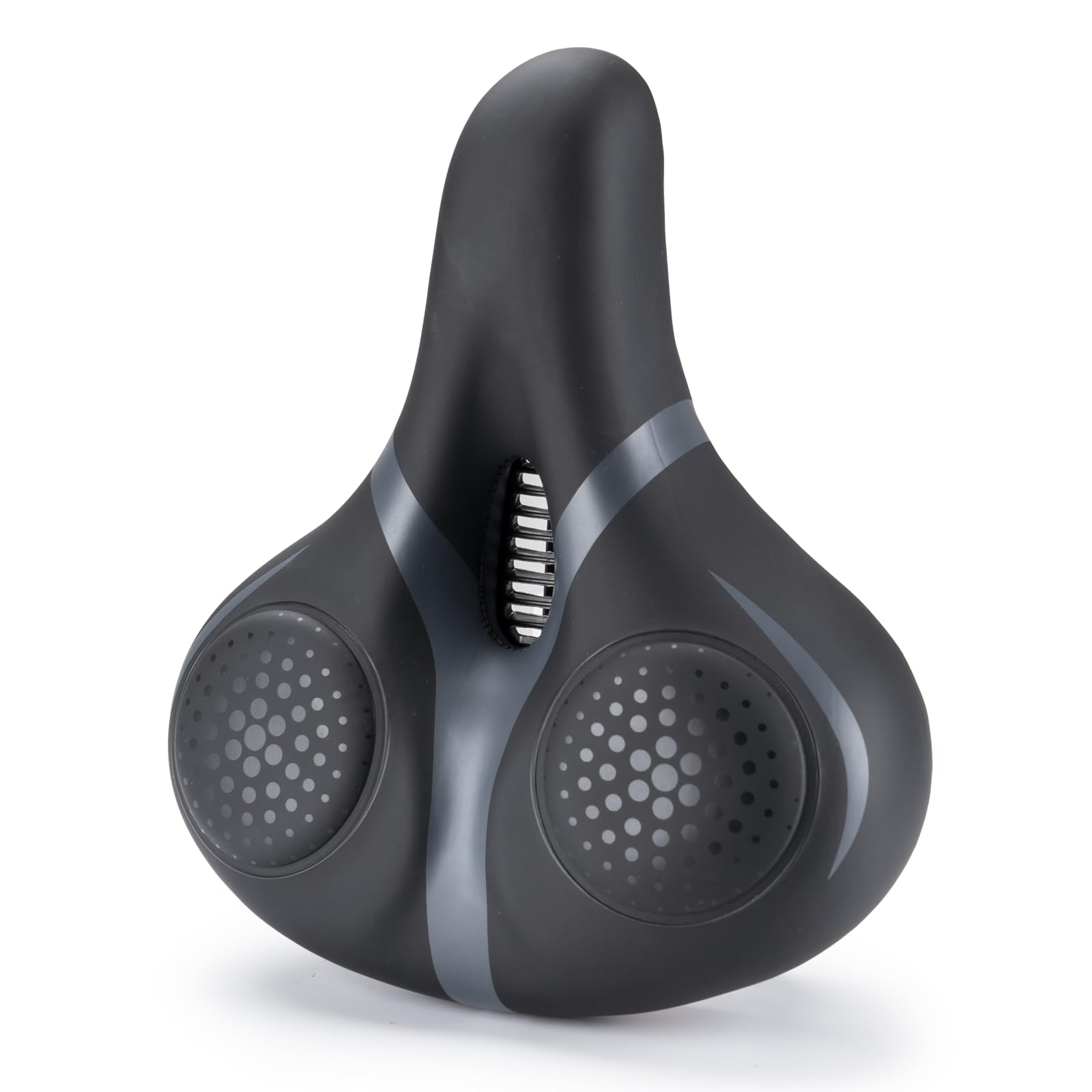 VELMIA City Fietszadel Van Comfortabel Traagschuim, Fietszadel Met Comfortabel [3 Zones Concept I Fietszadel Voor Dames En Heren I Bike Seat