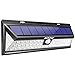 Produktbild Mpow 54 LED Solarleuchte Außen Wasserdichte Solarbetriebene Lampe mit 120° Weitwinkel Bewegungsmelder Solarlicht für Garten, Terrasse, Auffahrt, Pfad, Hof, Balkon