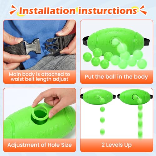 Skirfy SF01 Shaking Swing Balls Outdoor Games,3 Pack Halloween Party Favor Carnival Birthday Games thumb #5