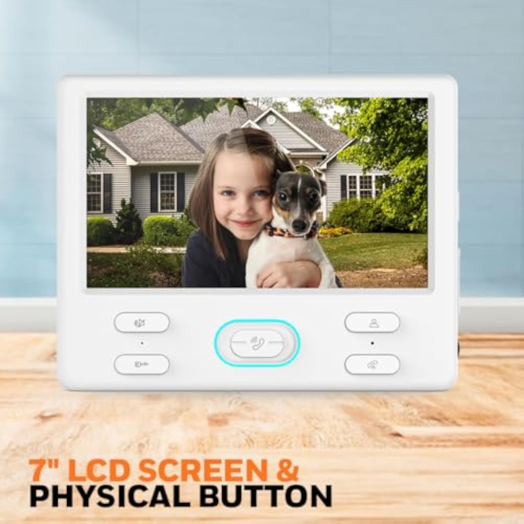 Analog Video Door Phone with 7" TFT LCD Screen