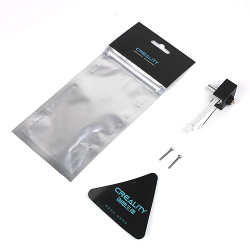 Miniatura 7 de Creality Extrusora oficial Sprite Kit de bloque de calentador estándar de alta temperatura, boquilla de cobre chapado en titanio de 500.0 F