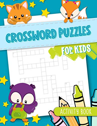 Crossword Puzzles for Kids – Activity book