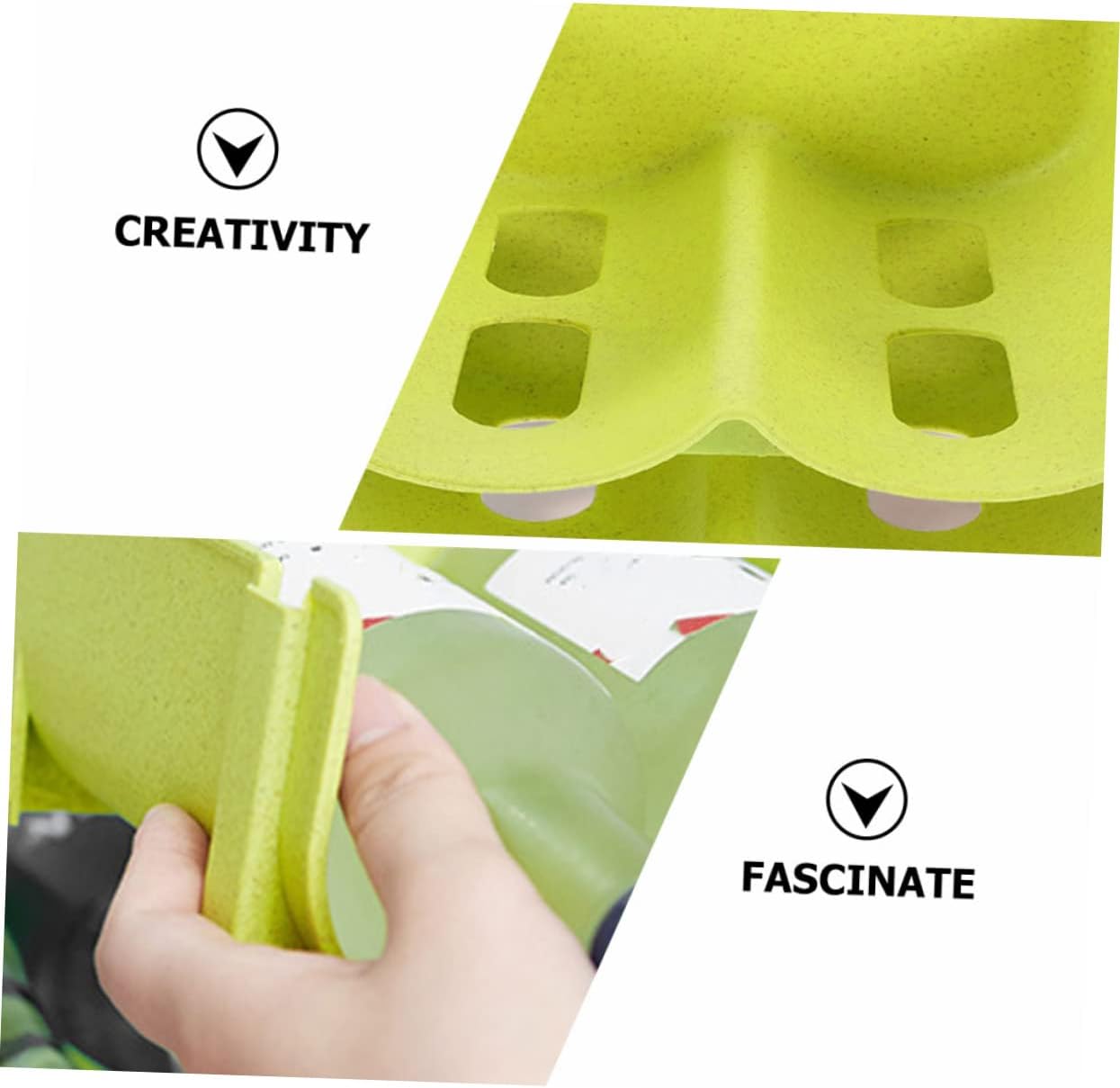 4pcs Refrigerator Drinks Slot Holder Stackable Beer Can Storage Racks Tabletop Organizers for Water Bottles for Home Use
