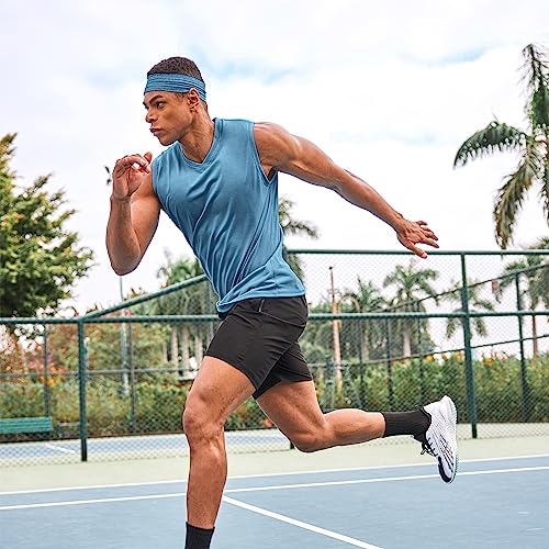 Coofandy Men Muscle Tank Tops Sleeveless Athletic T Shirts V Neck 3 Pack Workout Gym Breathable Tees thumb #1