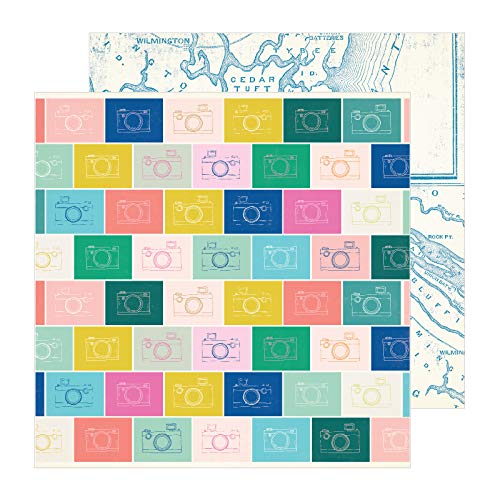 Papier Maggie Holmes Sunny Days Snapshot American Crafts haut de gamme