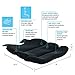 ObusForme Ergonomic Seat Cushion|Contoured Design Supports Pelvis and Thigh Alignment, Distributes Body Weight to Relieve Pressure Points|Foam Cushion Offers Superior Comfort (Bagged)