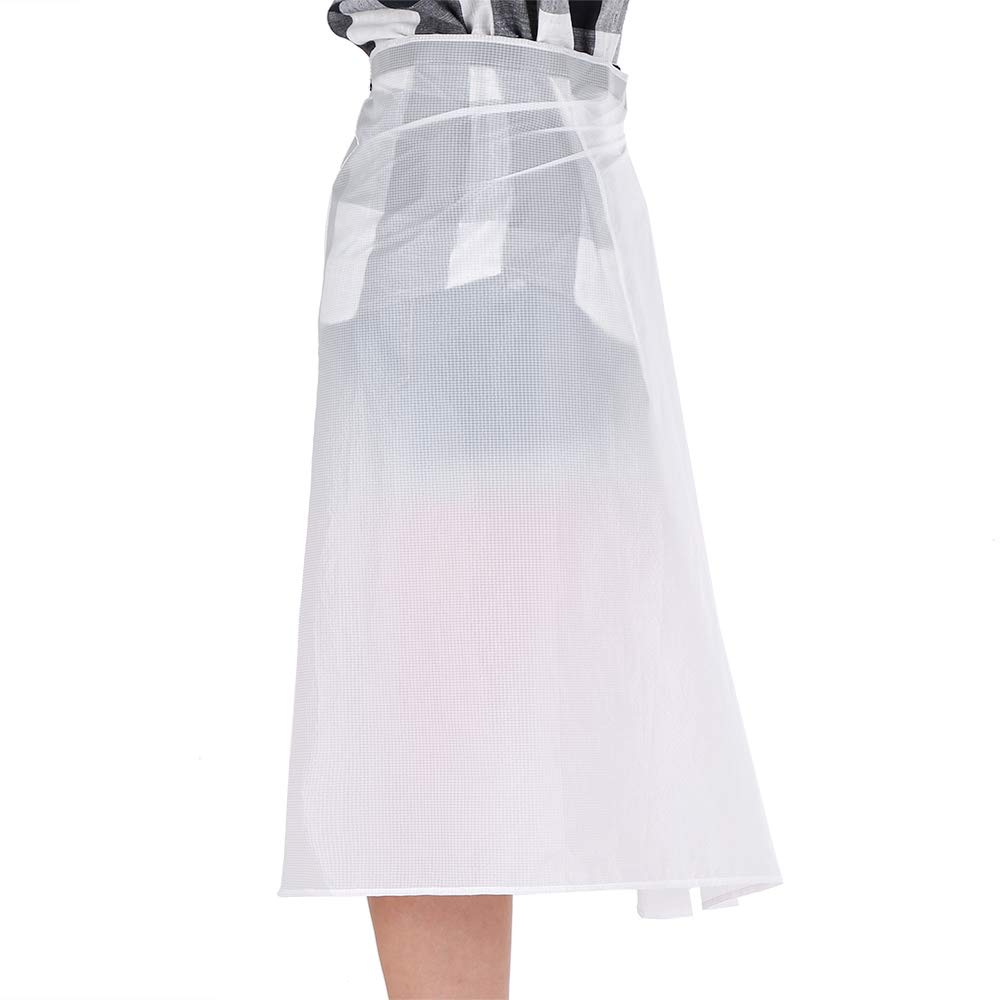 Regenrock,Ultraleichter dünner Regenrock wasserdichte Kilt Regenhose Packable Windschutz Kilt Rock