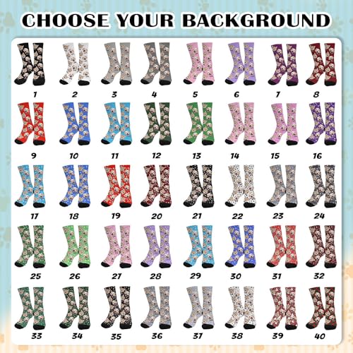 Personalized Pajamas Set For Women, Pajamas With Photo, Funny Pjs With Custom Socks3