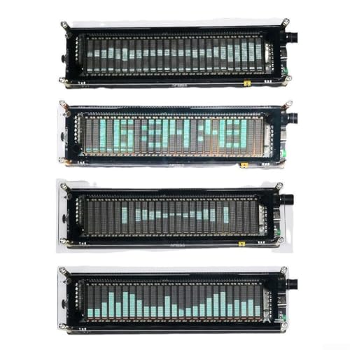 Kit analyseur audio VFD2515 module VU meter DIY entrée 5V 12V - 2