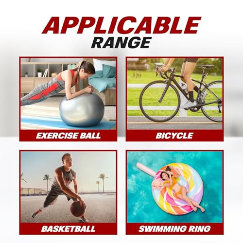BV Mini Bike Pump Portable Frame Pump, 120PSI High Pressure - Smart Valve Fits Presta & Schrader&hellip;