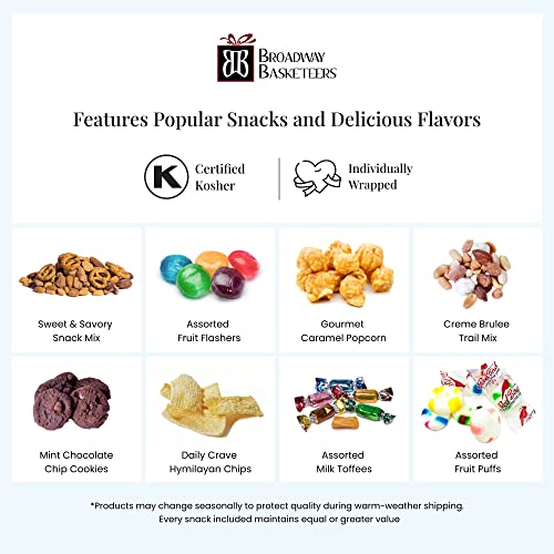 Broadway Basketeers Gourmet Food Gift Basket Tower Snack Gifts For Women, Men, Families, College – Delivery For Holidays, Appreciation, Thank You, Congratulations, Corporate, Get Well Soon Care Package #TOP1