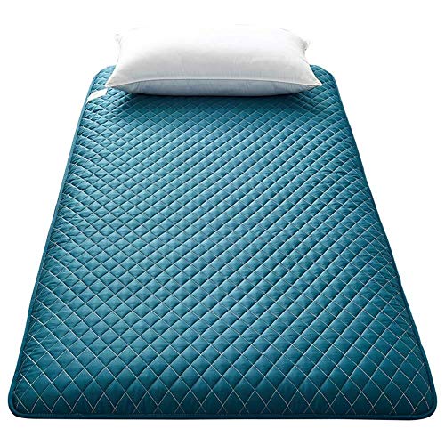 CVNJSKDKH Gruesa Tatami Estera del Piso de la Almohadilla del colchón, futón Tatami colchón de la Cama, Estudiante Dormitorio colchón Amortiguador de Cama Acolchada litera Individual