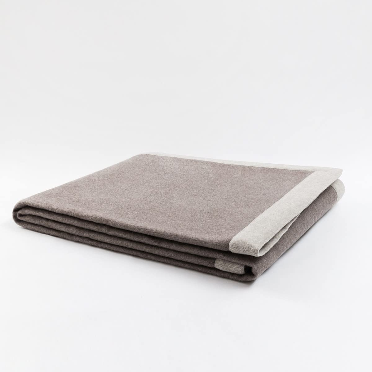 Coperta Matrimoniale Maxi Lanerossi Afrodite Lana Merinos Superfine 240x260 cm Beige
