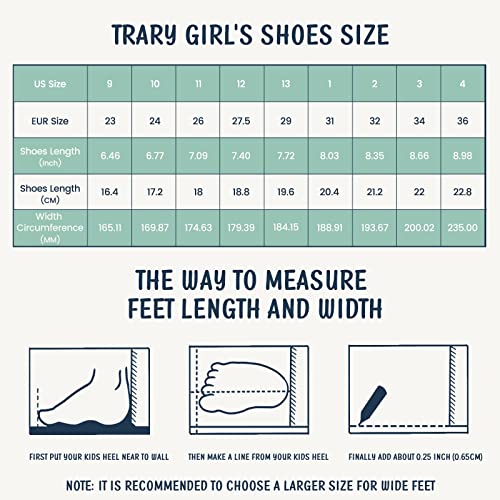 Trary Girls Ballet Flats Roman With Elastic Ankle Strap - Ballet Dress Shoes Silver Size 1 #TOP5