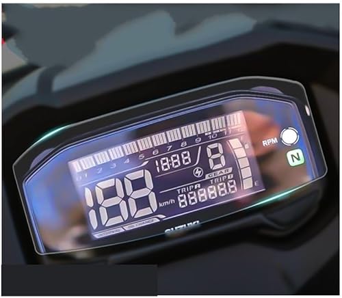 Miniatura 2 de ESyem Motorcycle Screen Protector, For S&uzuki UY125 GIXXER 155 Motorcycle Speedometer Protection Film Dashboard Screen Instrument Film