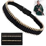 50 +14 Rounds Rifle Bullet Bag, Gun Shell Magazine, Ammo Belt Shell Holder Hunting Sporting...