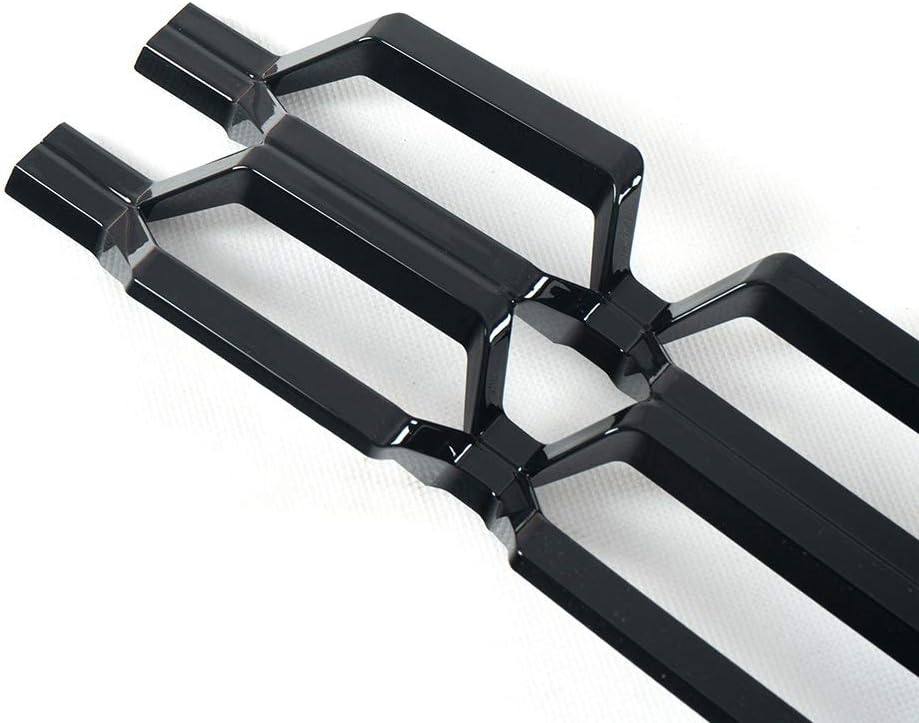 G-PLUS Front Upper Chrome Grille Insert Snap On Compatible with Chevy Silverado 1500 2016 2017 2018