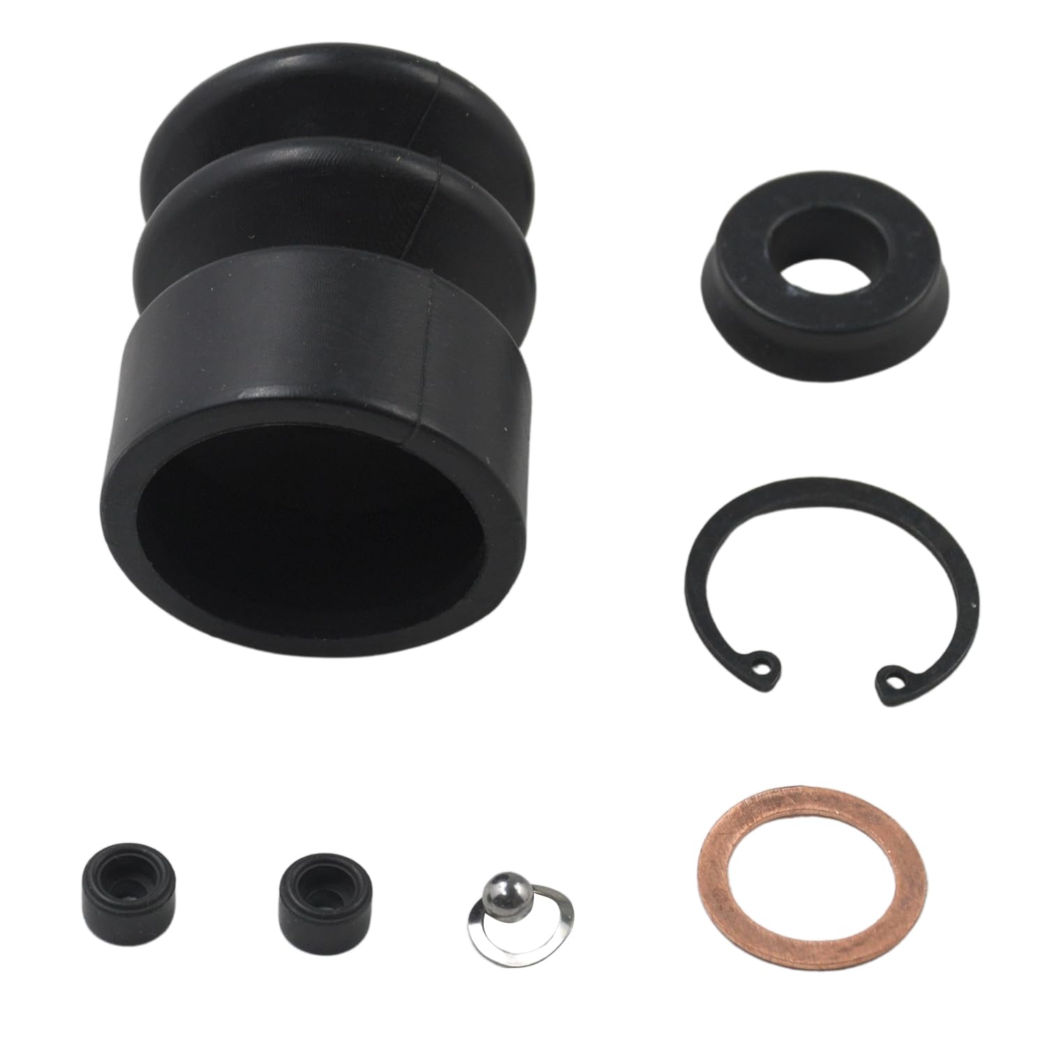 Kit de réparation de maître-cylindre de frein N14784 1701-1112 1701-1112-A compatible avec boîtier de frein rétrocaveuse 580K 580L 580SL 580M 580SM compatible avec tracteurs McCormick 570