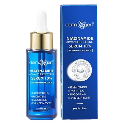 Dermaxgen 10% Niacinamide Serum For Smooth, Bright & Youthful Skin, Pore Reducer + Uneven Skin Tone Treatment, Treat Dark Spots, Diminishes Acne Prone, Skin Balancing, Restores Elasticity. (1 Fl Oz) #TOP16
