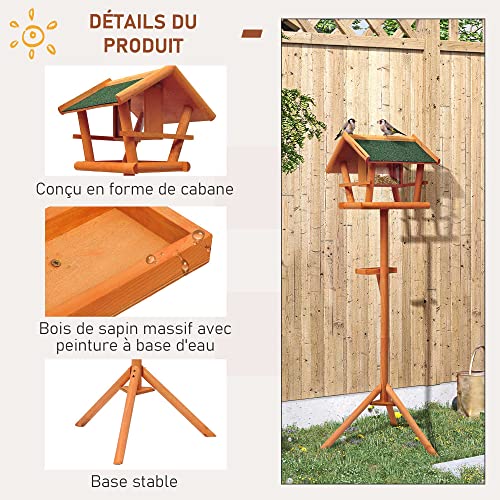 Mangeoire sur pied pour oiseaux : la solution contre les prédateurs