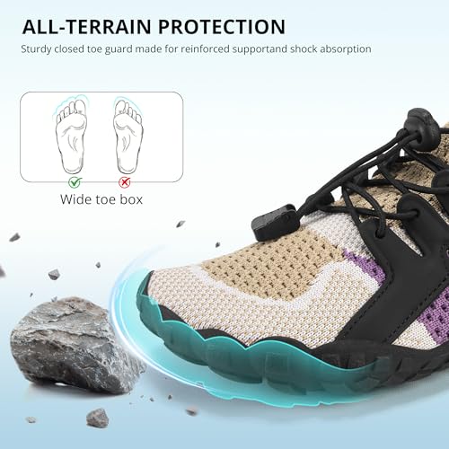 Image of Stelle Water Shoes for Women Barefoot Aqua Shoes for River Swim