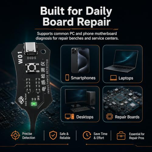 Inductance Tester for Motherboard Coils