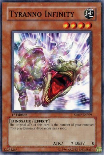 Yu-Gi-Oh! - Tyranno Infinity (SD09-EN009) - Structure Deck 9: Dinosaur's Rage - 1st Edition - Common image 2