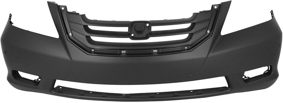 BUMPERS THAT DELIVER - Primered, Front Bumper Cover Fascia for 2008 2009 2010 Honda Odyssey Touring 08 09 10, HO1000258