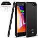 iPhone 7/8 Battery Case 2700mAh Ultra Slim Fit Lightning Port Headphones Extended Battery Case iPhone 7 8 Protective Portable Battery Pack Charging Case iPhone 8 7 Charger Case Black