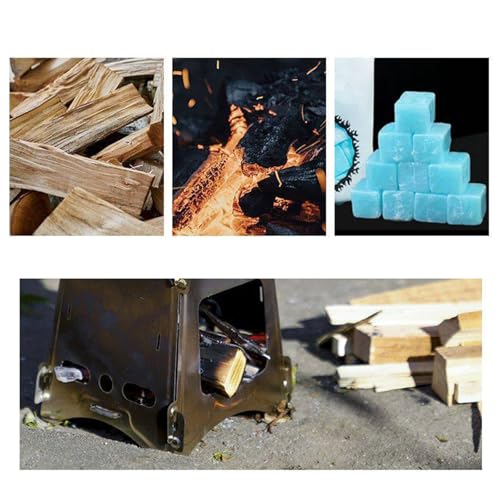 Poêle à bois pour cuisine extérieure, l'alternative portable et pliable - 4