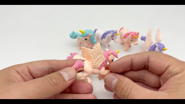 Amazon.co.jp: Pinenjoy 動物 フィギュア ユニコーン ミニペガサス 馬