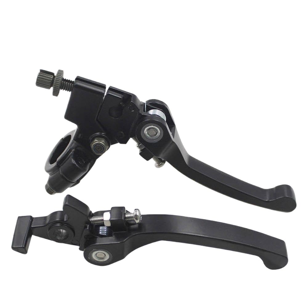 KMbsXCpaD Clutch Brake Lever Compatible with TTR125 TTR 110cc 125cc 140cc 125cc SSR 22mm 7/8 Inch Black Handlebar