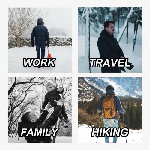 Ggleaf Hooded Winter Jacket For Men Thicken Warm Down Puffer Coat Insulated And Water-Resistant Army Green X-Large #TOP5