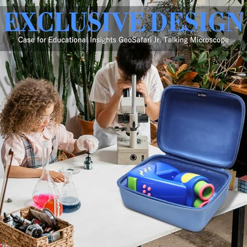 Image of LTGEM Case Compatible with Educational Insights GeoSafari Jr. Talking Microscope, Case Only