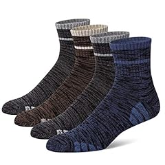 Brown, Dark Grey, Navy (4 Pairs)