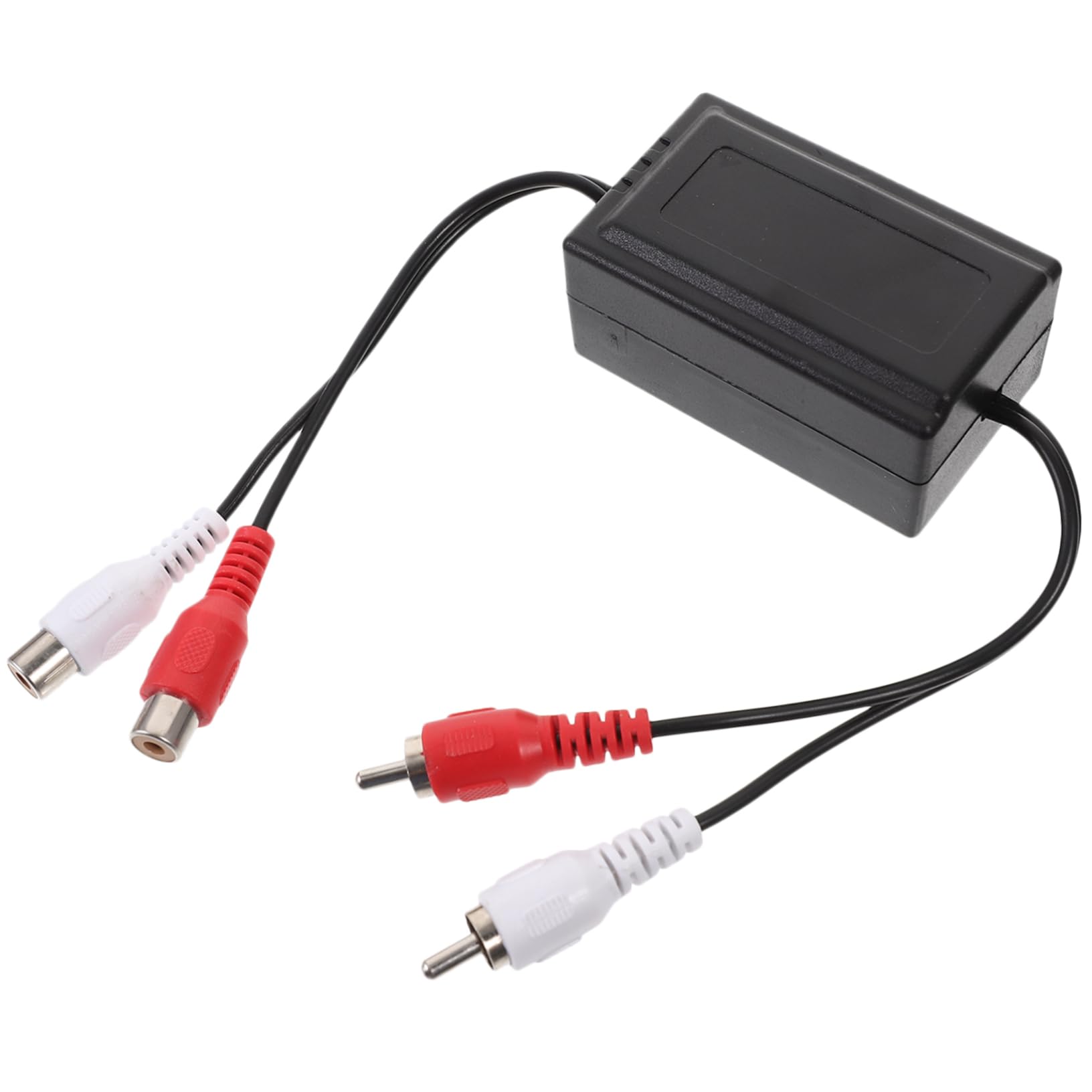 Happyyami 5 Sztuk Filtr Samochodowy Audio Domowy System Stereo Izolator Szumów Wzmacniacz Izolator Szumów Filtr Szumów Tłumik Szumów Izolator Szumów Samochodowego Audio Reduktor Szumów